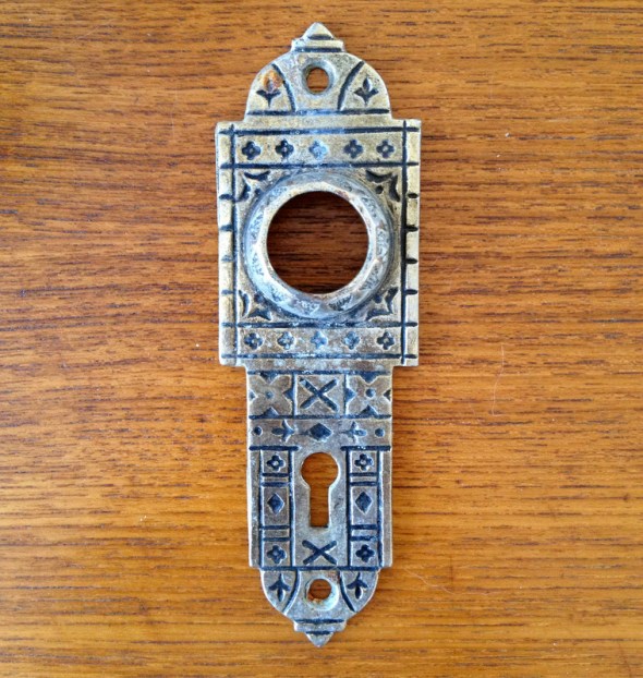 Brass Door Plate