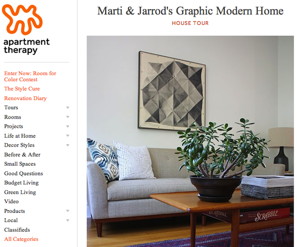 Project Palermo on Apartment Therapy