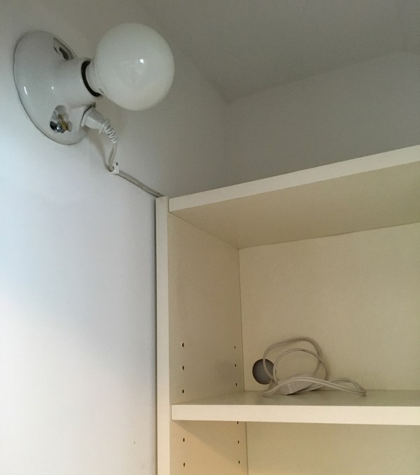 Bathroom Closet Charging Station