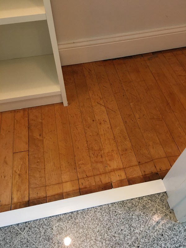 Bathroom Closet Floor After 4