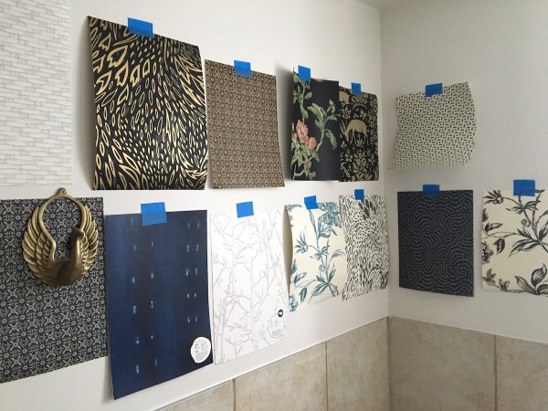 Crazy Wall of Wallpaper.JPG