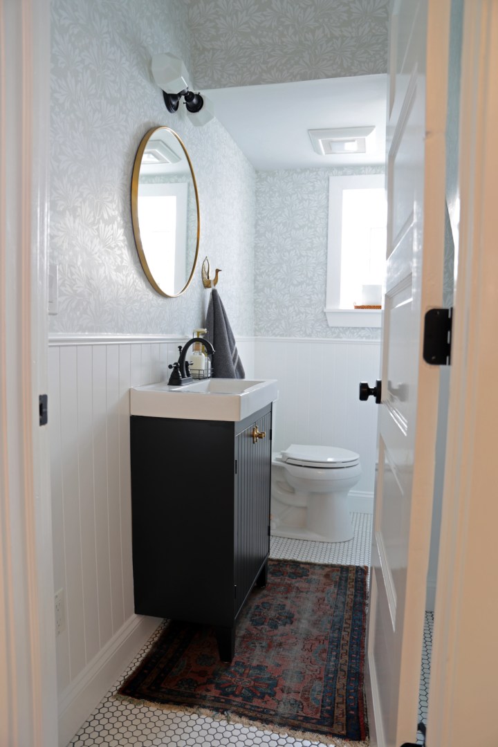 Half-Bathroom Before and&nbsp;After