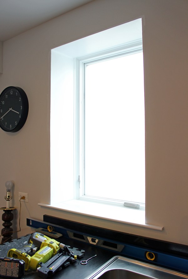 Window Stool Installation