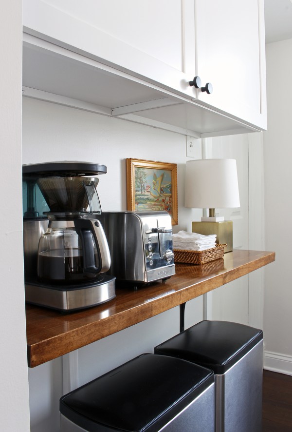 Shelf Over Kitchen Trashcans.jpg