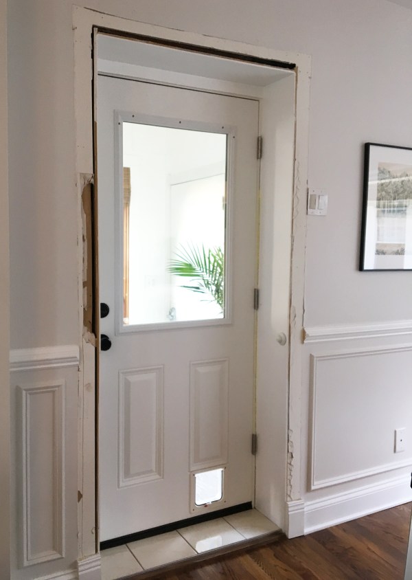 Kitchen Door Trim Progress.jpg