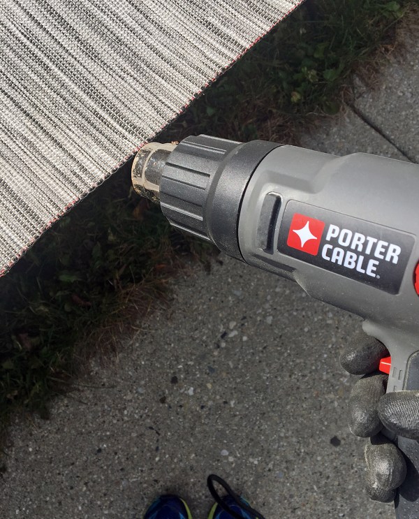 Heat Gun on Rug Edge.JPG