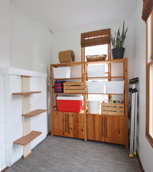 IKEA Ivar Shelving Unit and Cat Tree.JPG