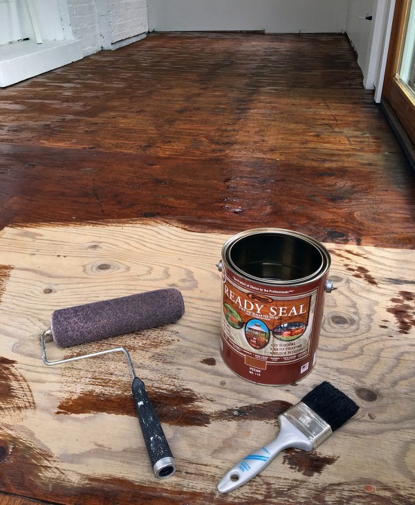 Ready Seal Stained Plywood Floor.JPG