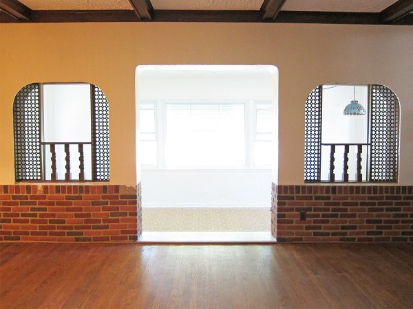 Living Room Wall Before